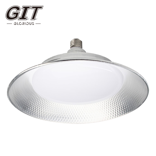 Silver UFO Engineering Light with Lampshade