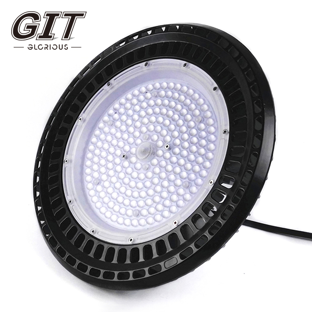 LED Black UFO Engineering Light