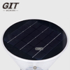 12W Black Solar Lawn Light