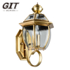 European Gold Fat Wall Light