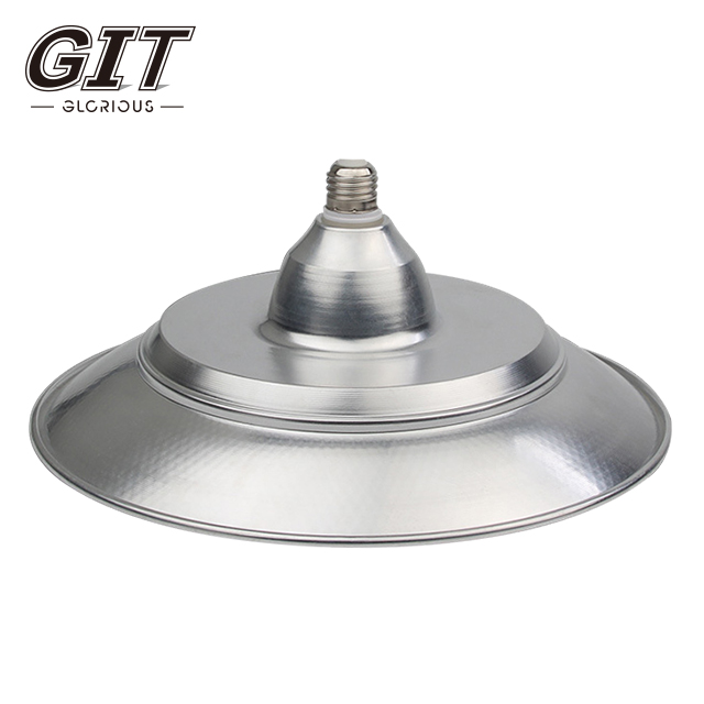 Silver UFO Engineering Light with Lampshade