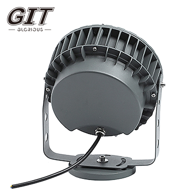 Ground-Inserted Circular Flood Light