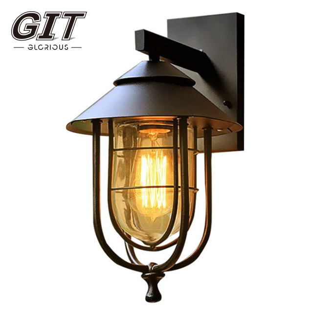 European Bird Cage Wall Light