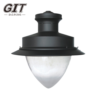 Black Alpaca Modern Garden Light