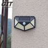 Solar Four-sided Wall Light