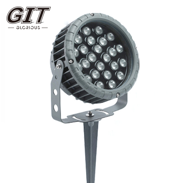 Ground-Inserted Circular Flood Light