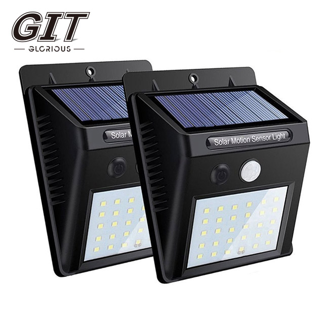 5W Solar Body Sensing Wall Light