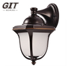 European Small Straw Hat Wall Light