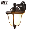 European Small Straw Hat Wall Light